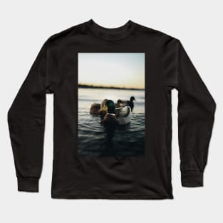 duck pattern Long Sleeve T-Shirt